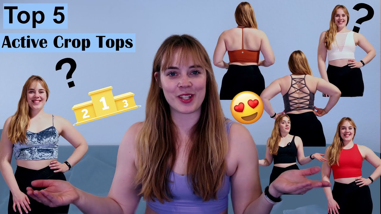 BEST Crop Tops for Workouts and Lifestyle | My Top 5 ft. Buffbunny, Popflex Active And CRZ Yoga