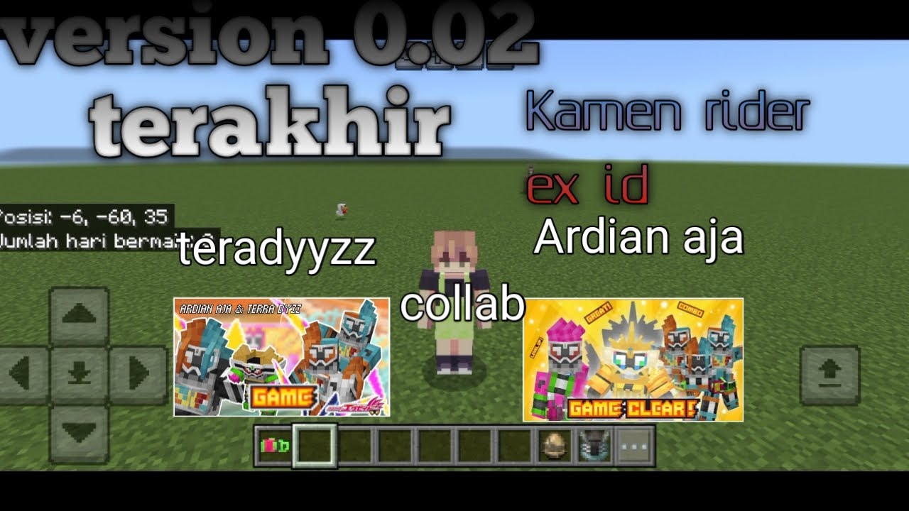 Add-on Kamen rider update terakhir 0.02 by teradyzz x ardianaja 