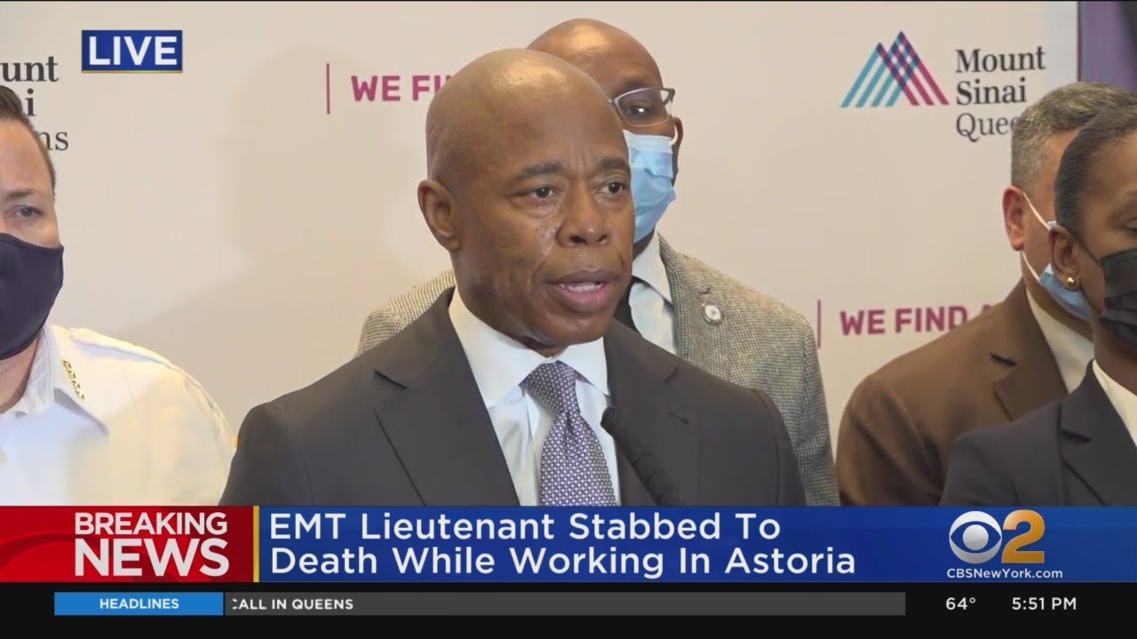 Officials share update after FDNY EMT stabbed to death in Queens