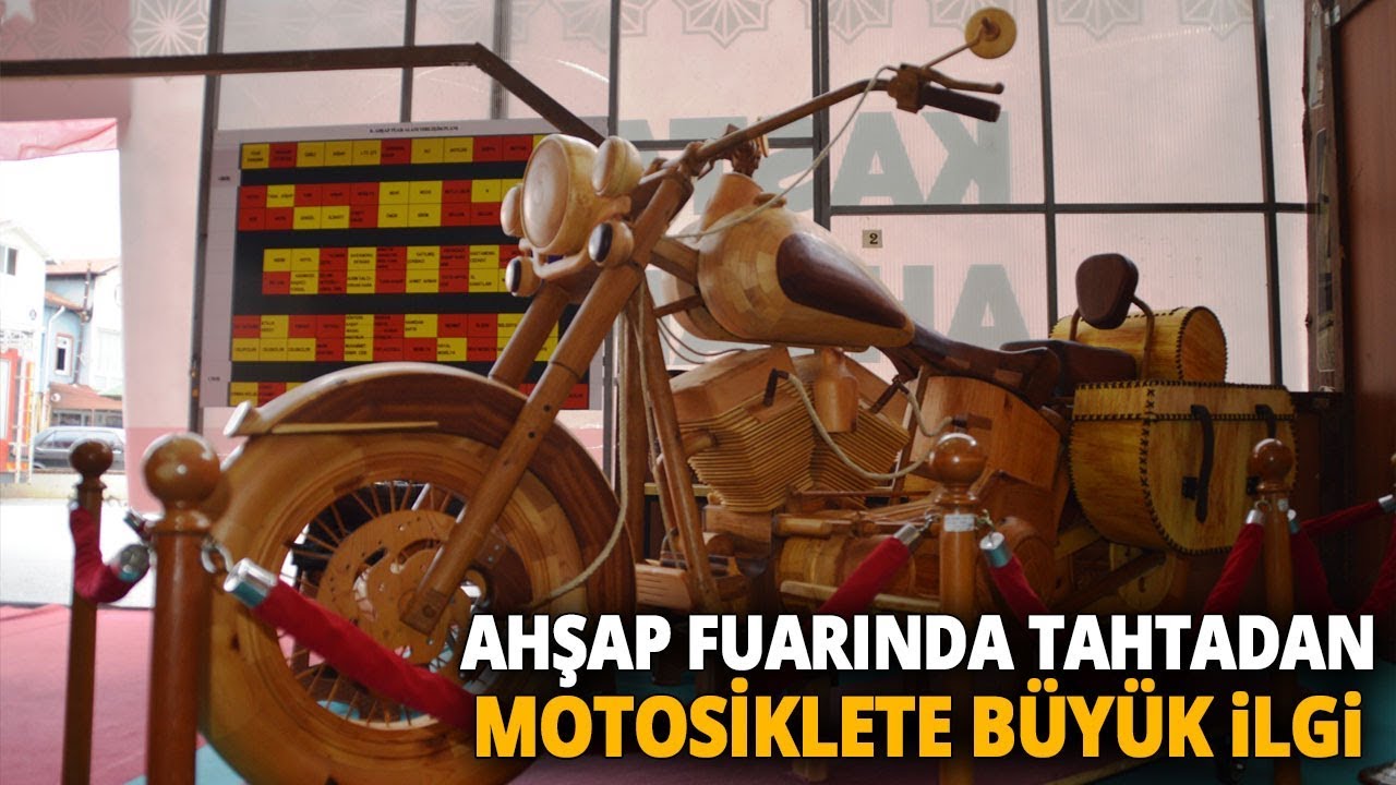 Makine Mühendisinin Hobisi, Ahşap Motosiklete Dönüştü