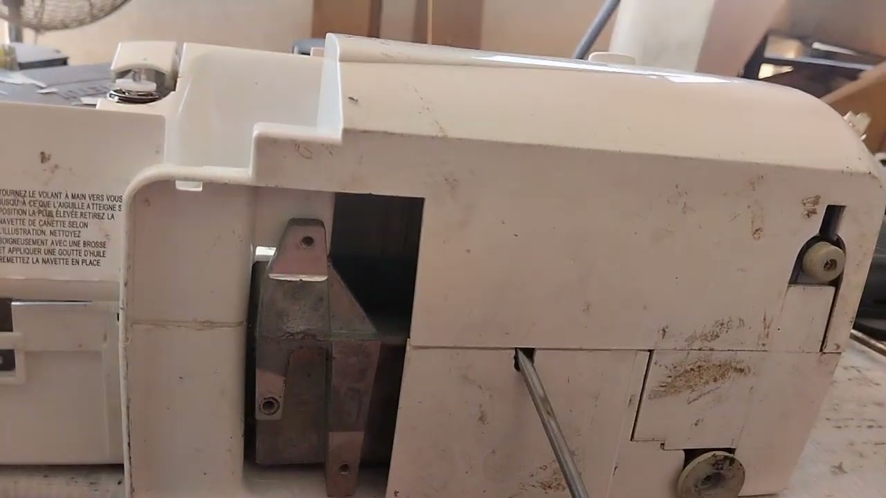 Máquina brother LS-2000. Cambio de tambor. Parte 1.