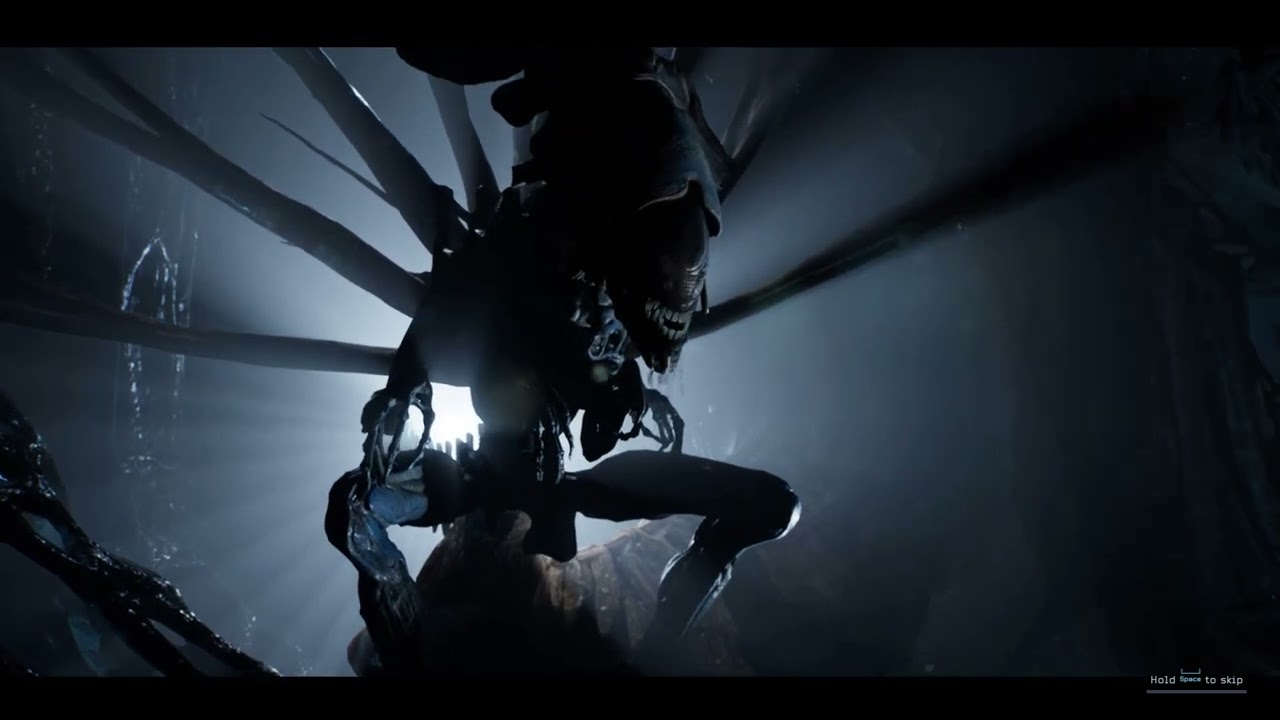 Aliens Dark Descent- M01 1st Queen Fight (NG+, Max Difficulty, Multiple Sergeants Gameplay)