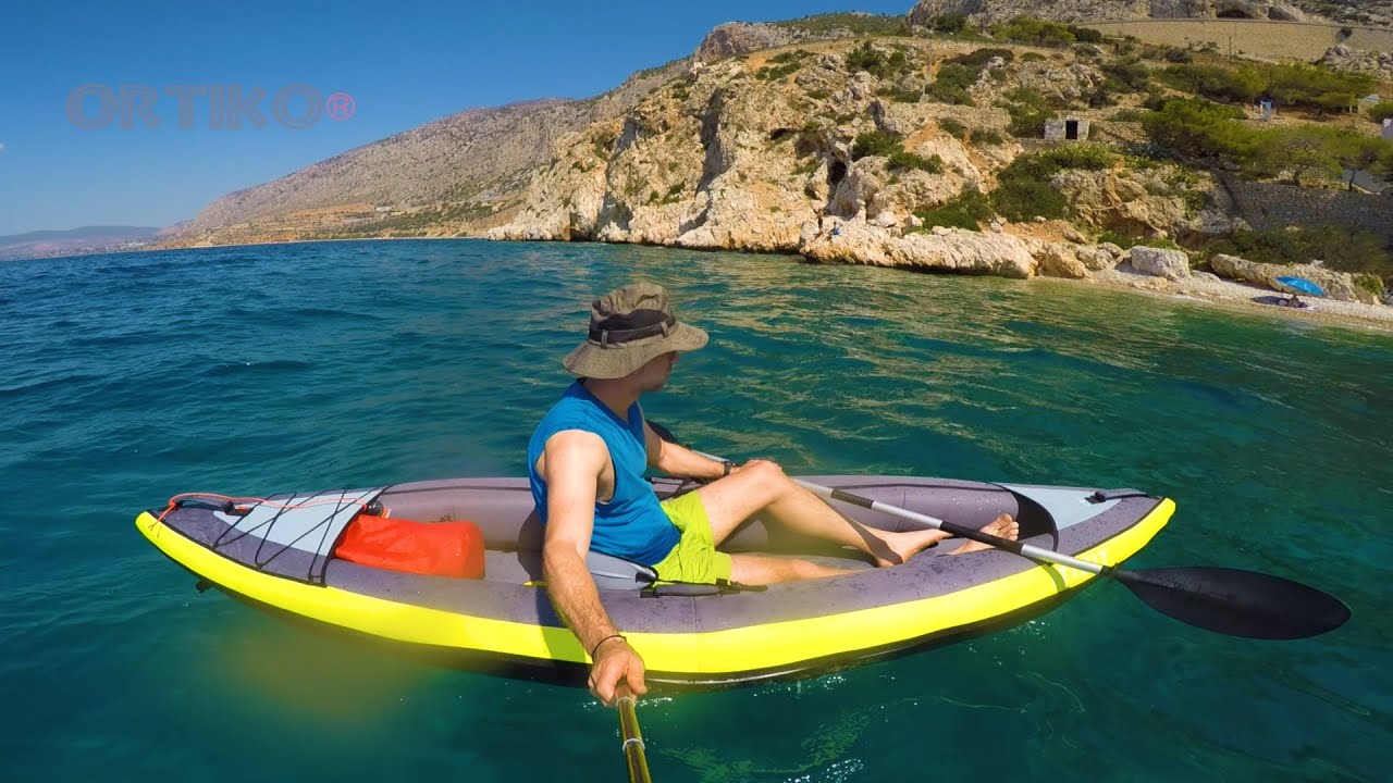 Itiwit Inflatable Kayak Unboxing & First Test Beach Launch & Paddling Review 🚣‍♂️🌊