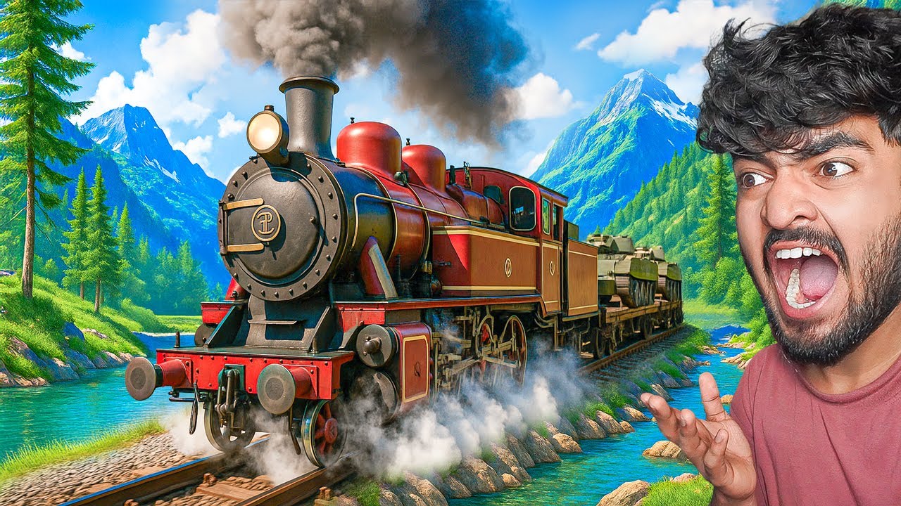 DRIVING THE MOST POWERFUL STEAM ENGINE EVER | DERAIL VALLEY GAMEPLAY #12
