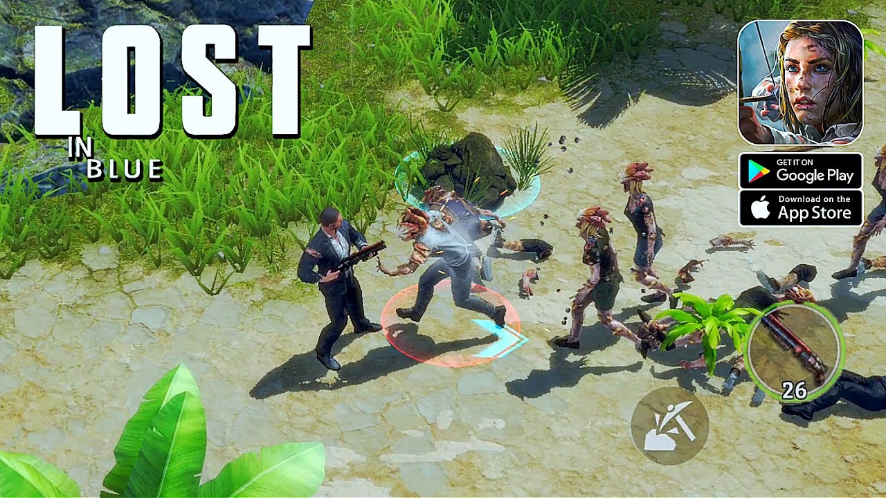 Lost in Blue - Survive Build & Craft Gameplay (Android/IOS)
