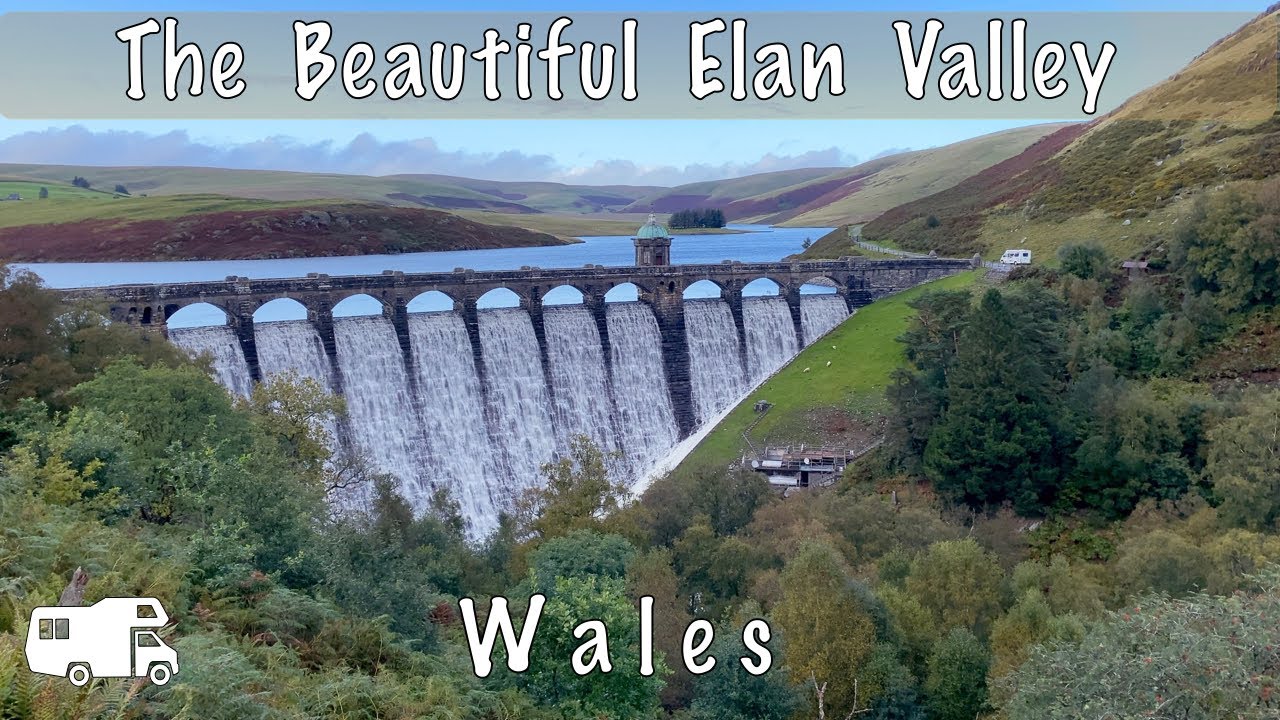 The Elan Valley, Wales, | Staying at Wyeside Camping & Caravanning Club site