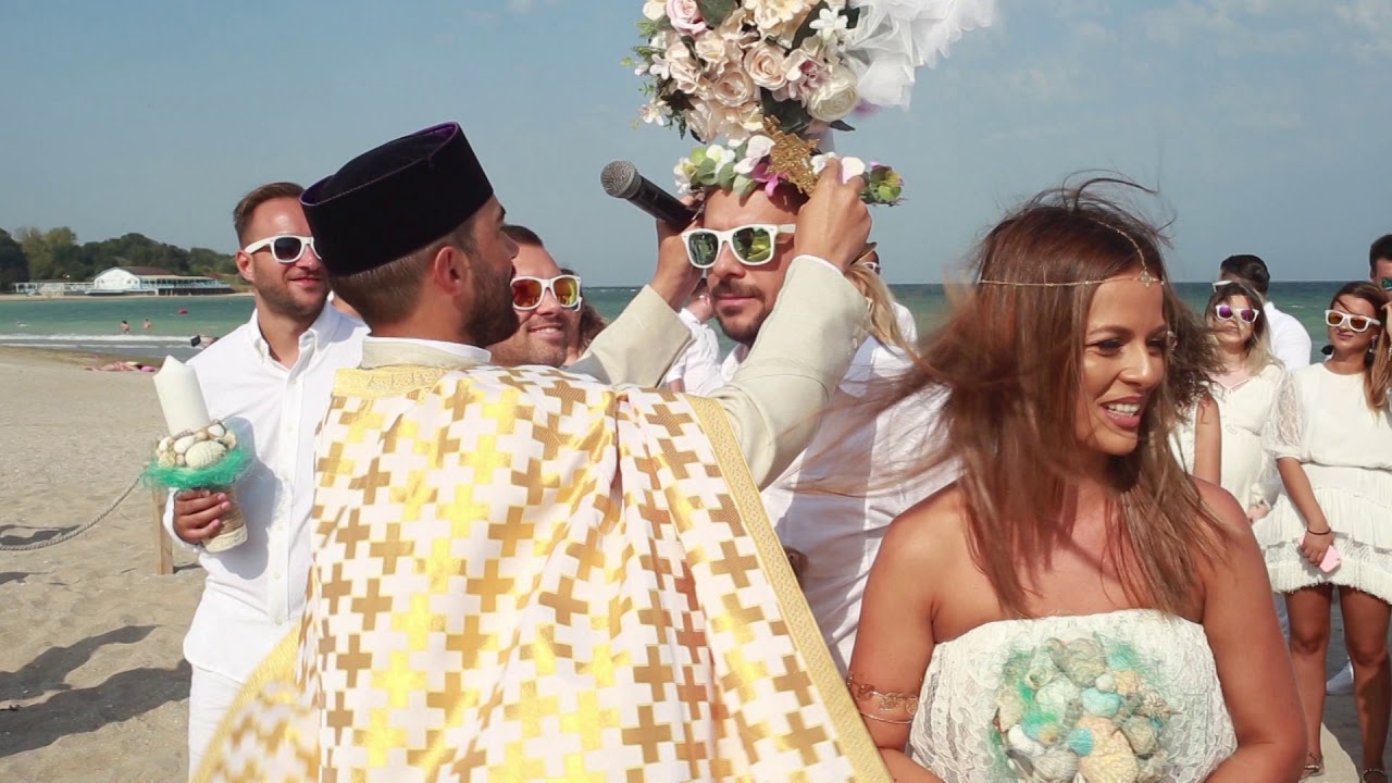 Beach Wedding  / Sea Wedding / Ceremonie Religioasa pe plaja ! / Constanta / Romania