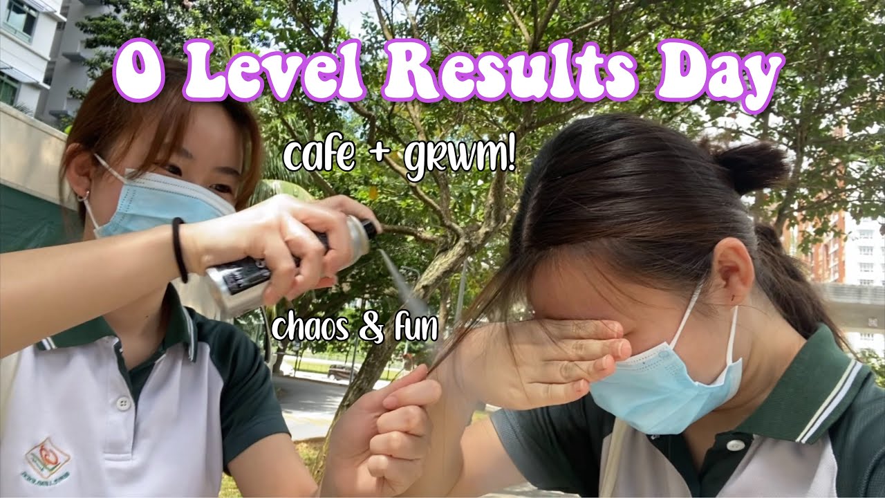 Come to my O LEVELS RESULTS DAY with Me! | grwm + CAFES! | chlochua