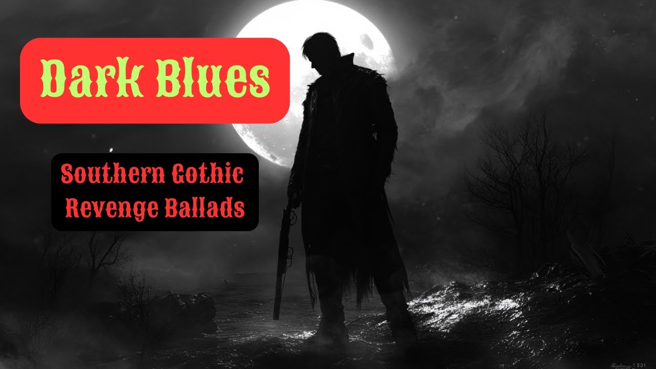 【Dark Blues Full Album】The Long Wait to Burn | Southern Gothic Revenge Ballads #darkblues #blues