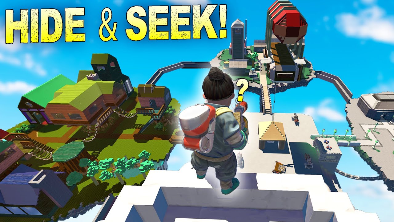 HIDE and SEEK Tag with NO HUD!