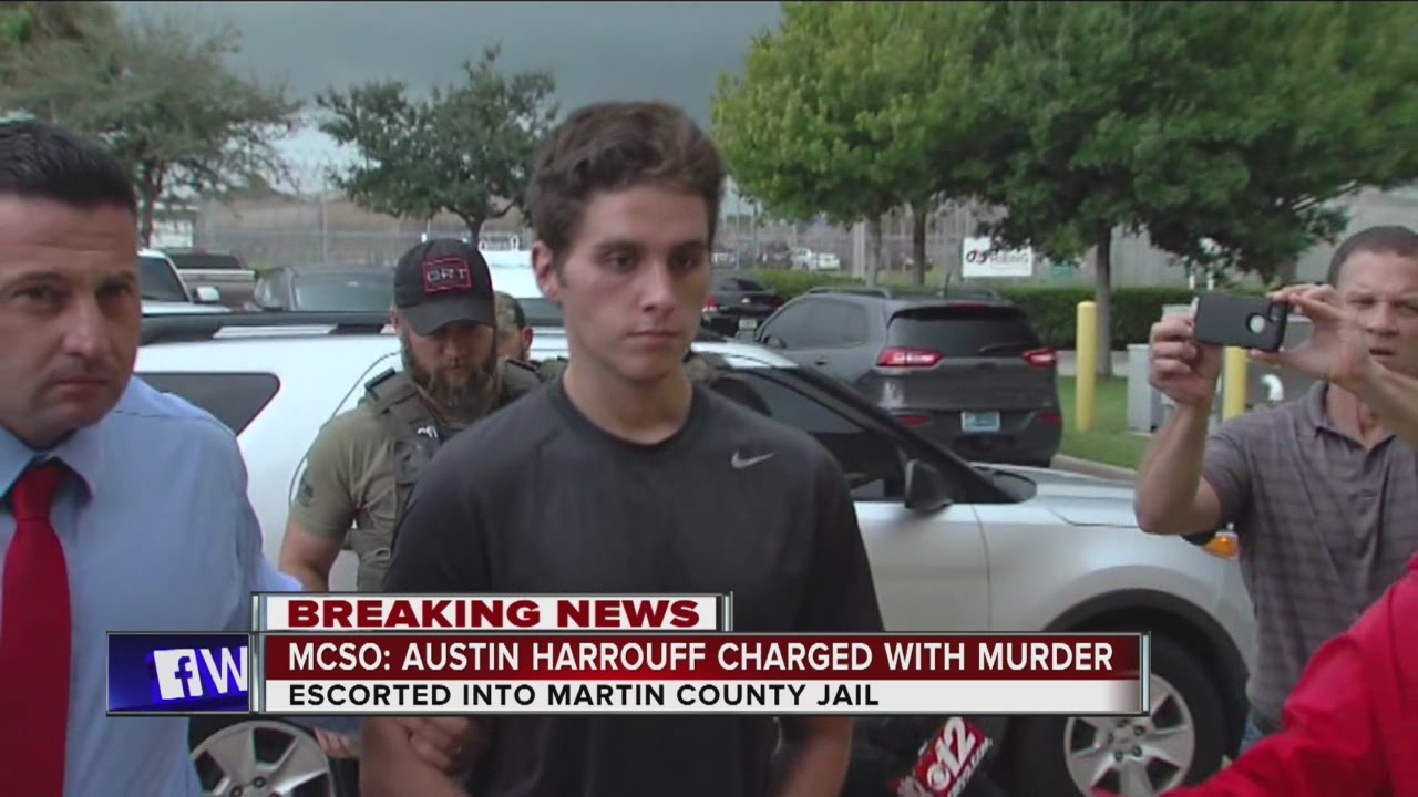 Austin Harrouff taken to jail