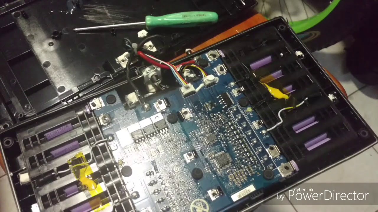 Разборка батареи xiaomi ninebot mini