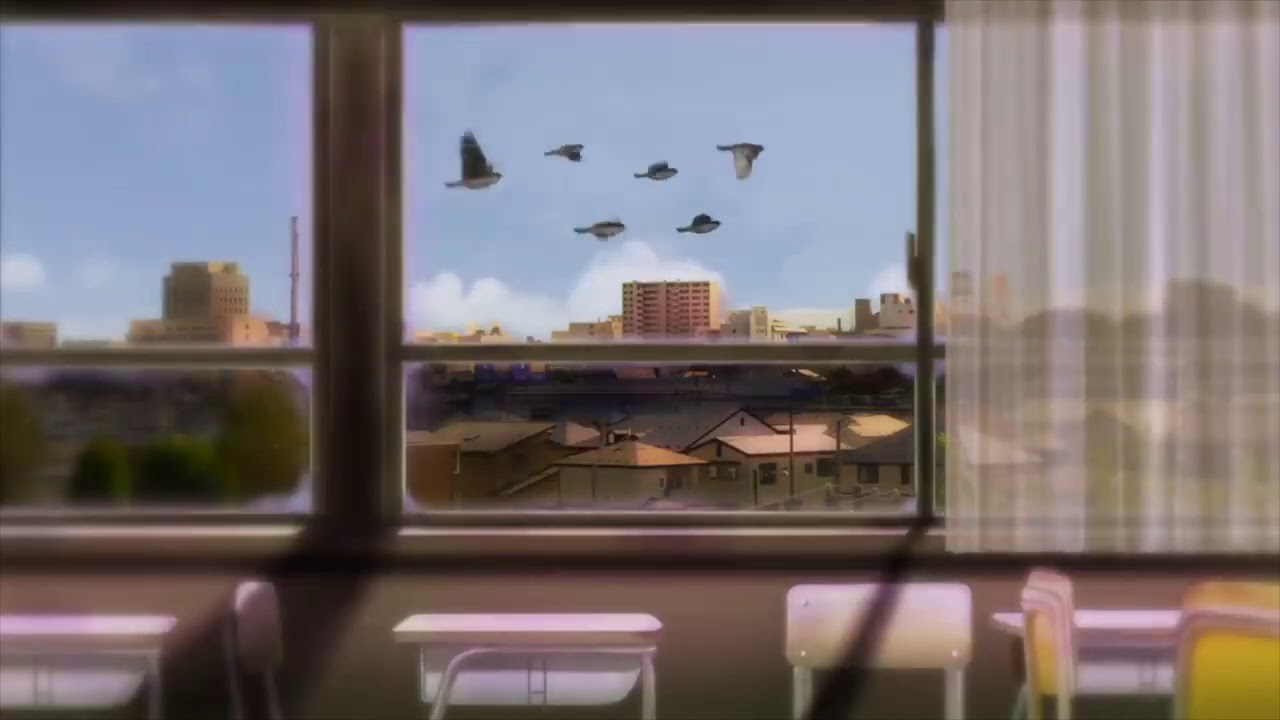 [ASMR/環境音]思い出の学校、放課後の音/作業用BGM,睡眠用BGM/癒しの音,人の声、ひぐらし、吹奏楽部の音、校舎の音/[Ambience]School of memories