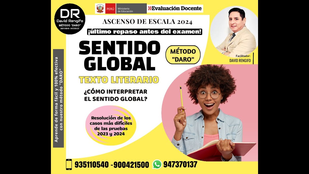 TRUCOS PARA INTERPRETAR EL SENTIDO GLOBAL DEL TEXTO LITERARIO