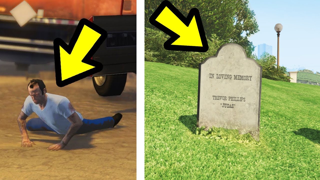 GTA 5 — Где похоронен Тревор после финальной миссии?
