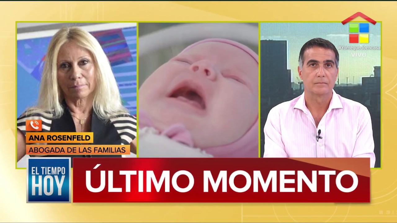 Sus bebés nacieron por subrogación de vientre en Ucrania