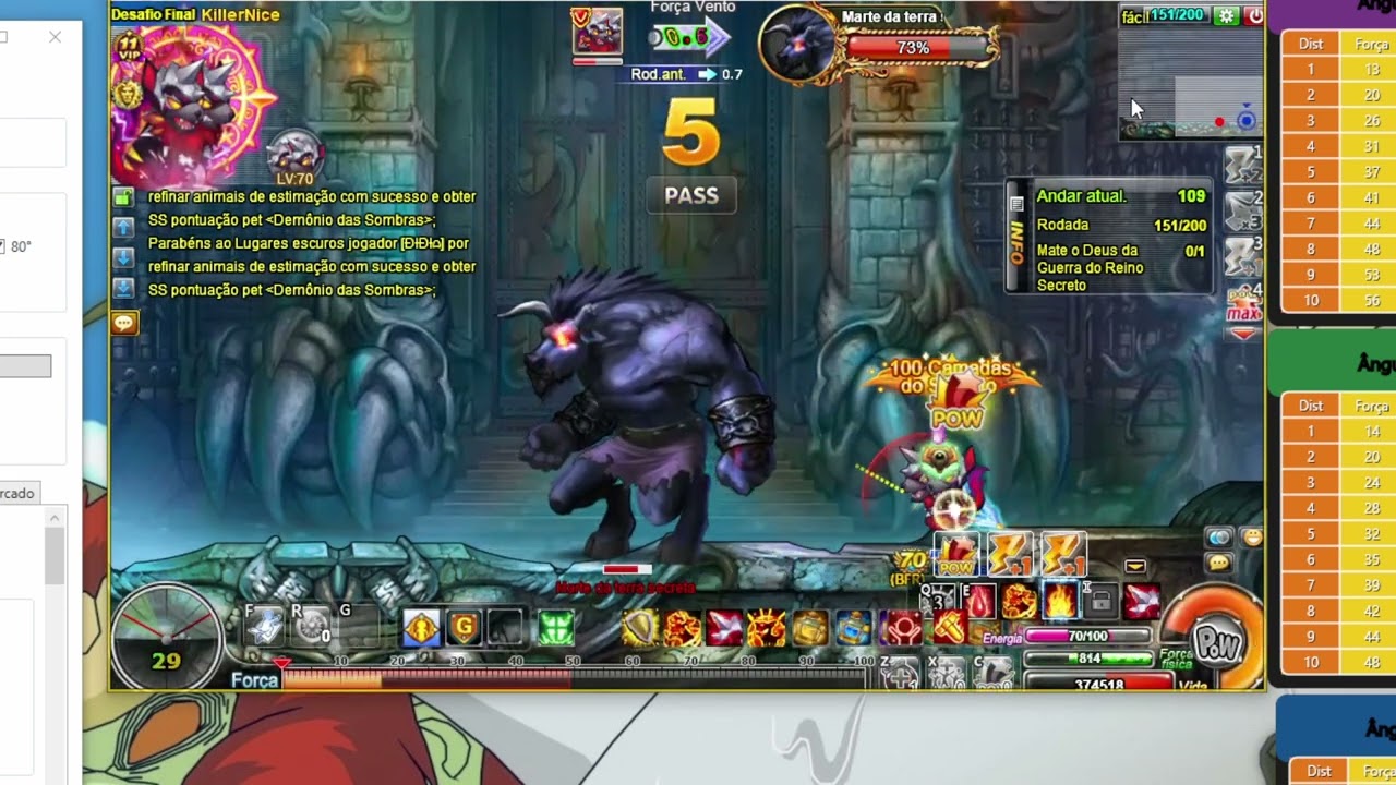 [DDTANK 337]  Terra Secreta 109 ao 110 com Acc fraca