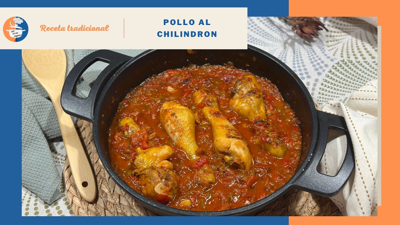Receta fácil de pollo al chilindrón que siempre sale bien