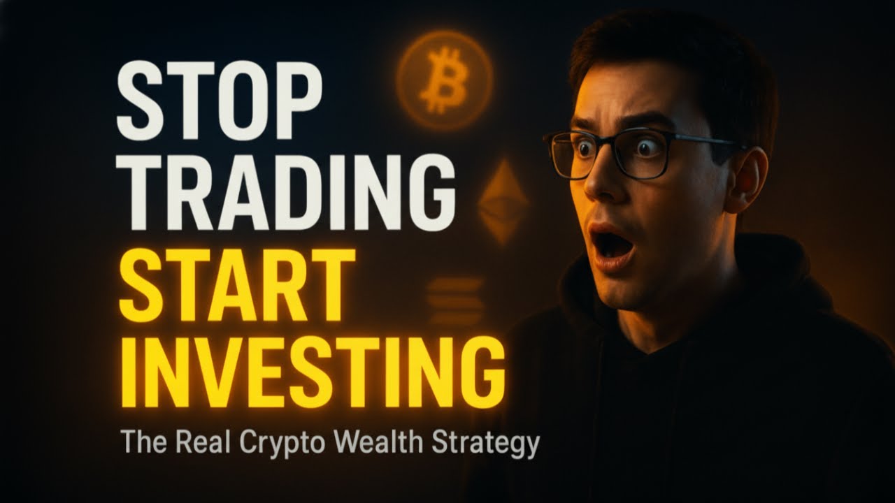 Stop Trading &mdash; Start Investing: The Real Crypto Wealth Strategy You Were Never Told