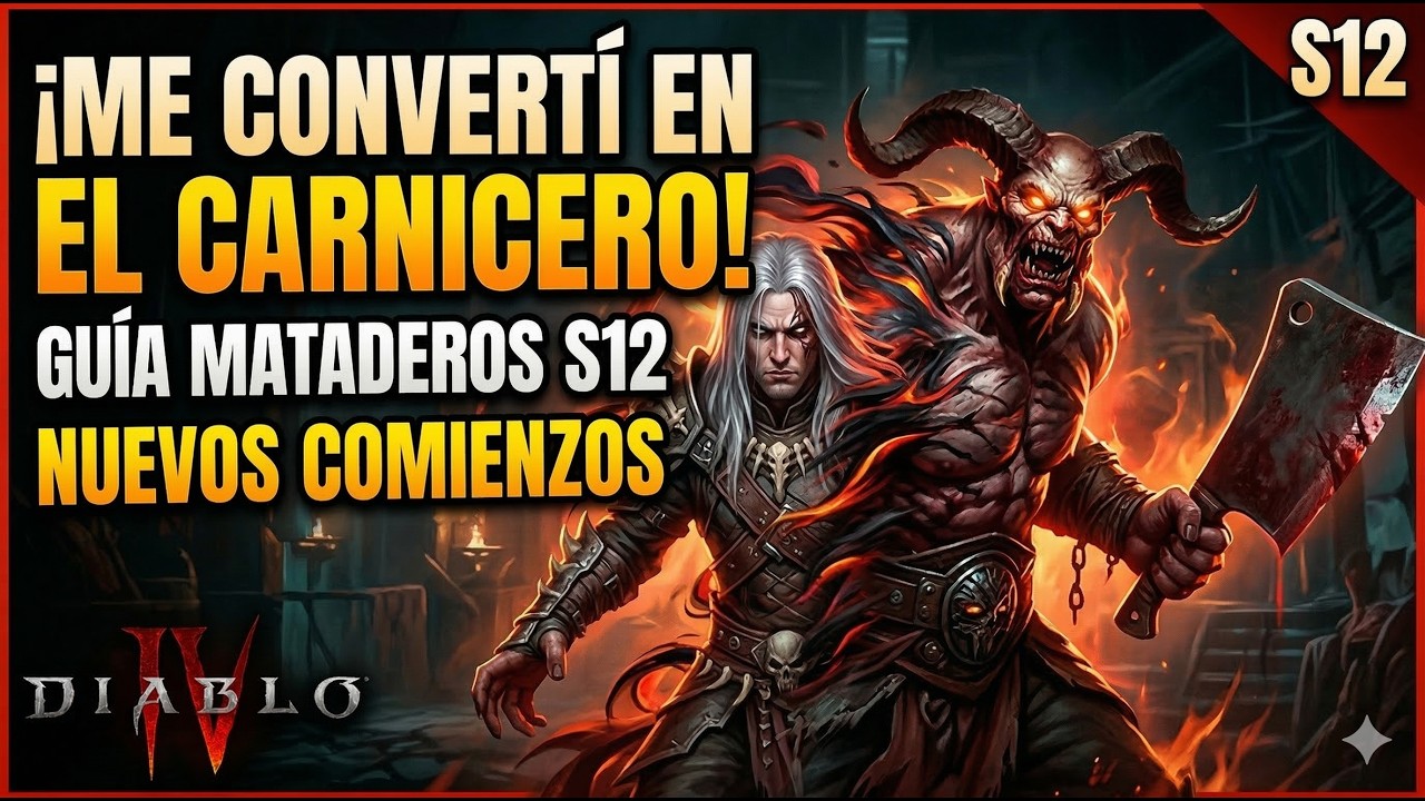 Cómo transformarse en EL CARNICERO y farmear Mataderos en Diablo 4 S12