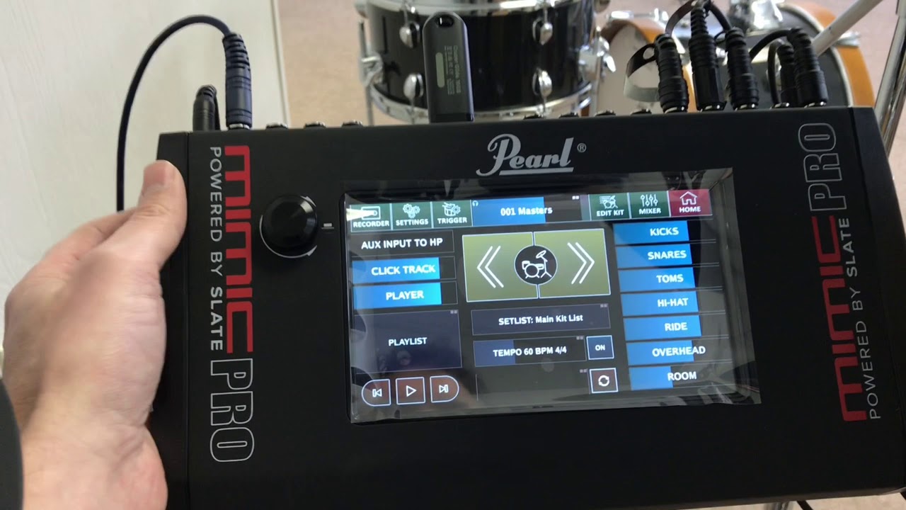 Edrumcenter Tutorials - Importing Custom Trigger Settings to Pearl Mimic Pro via USB
