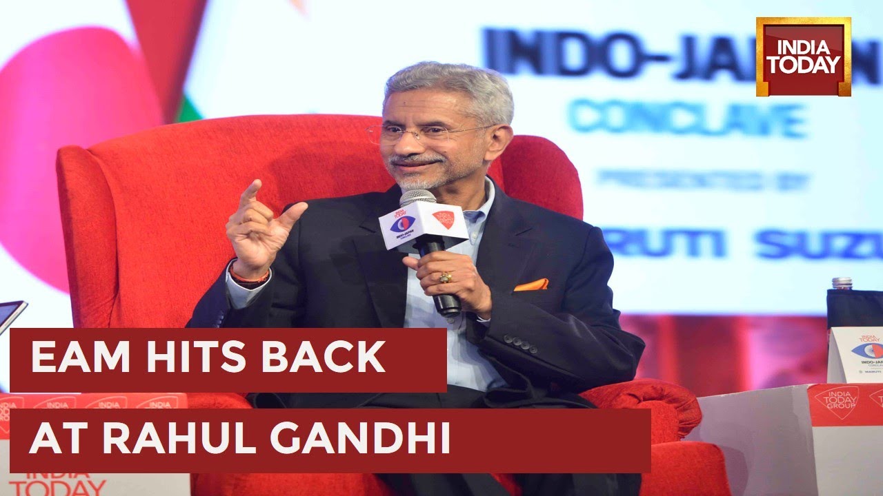 EAM S Jaishankar Schools Rahul Gandhi Over Congress' Comment On India China Clash | India China News
