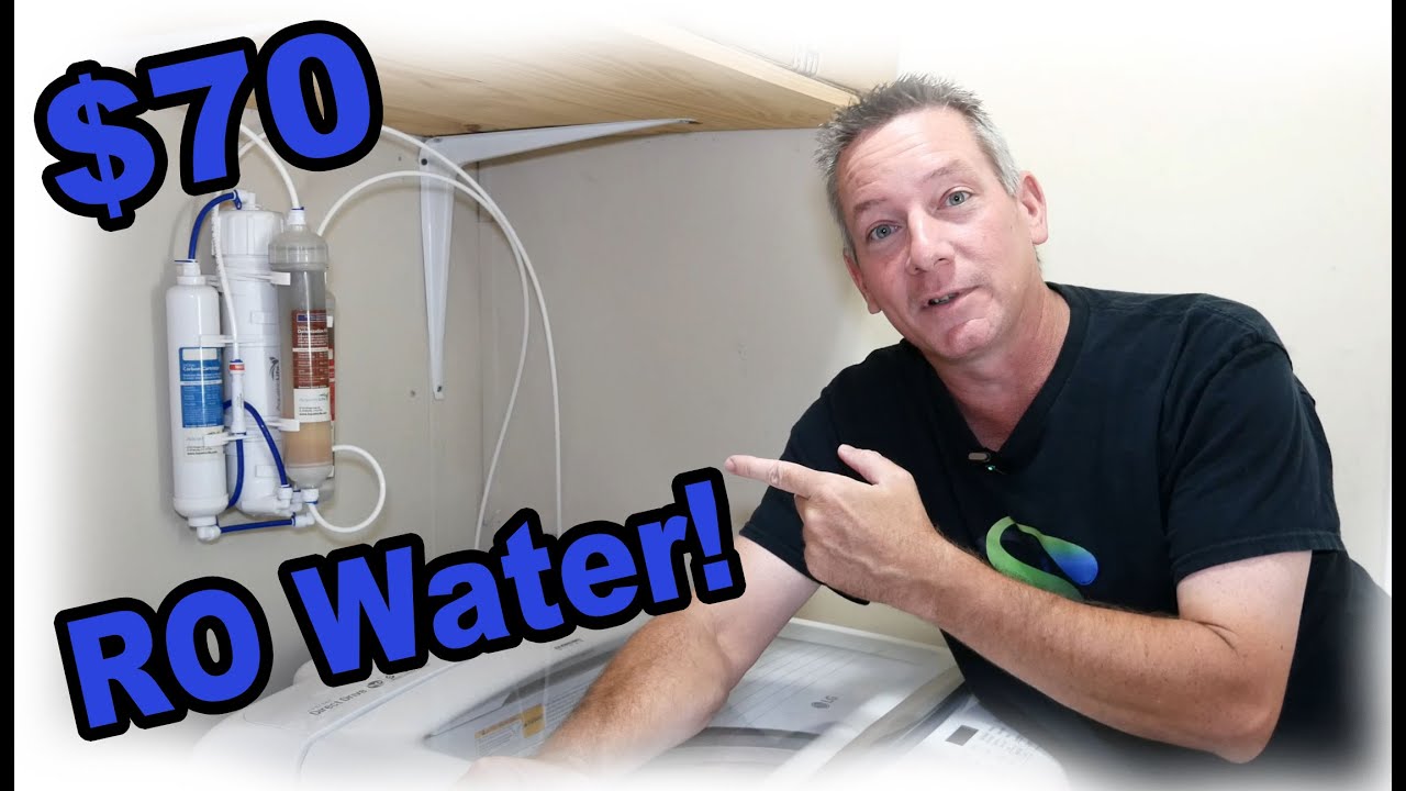 The BEST $70 spent on your Fish Room! Amazon RO Water Filter. 