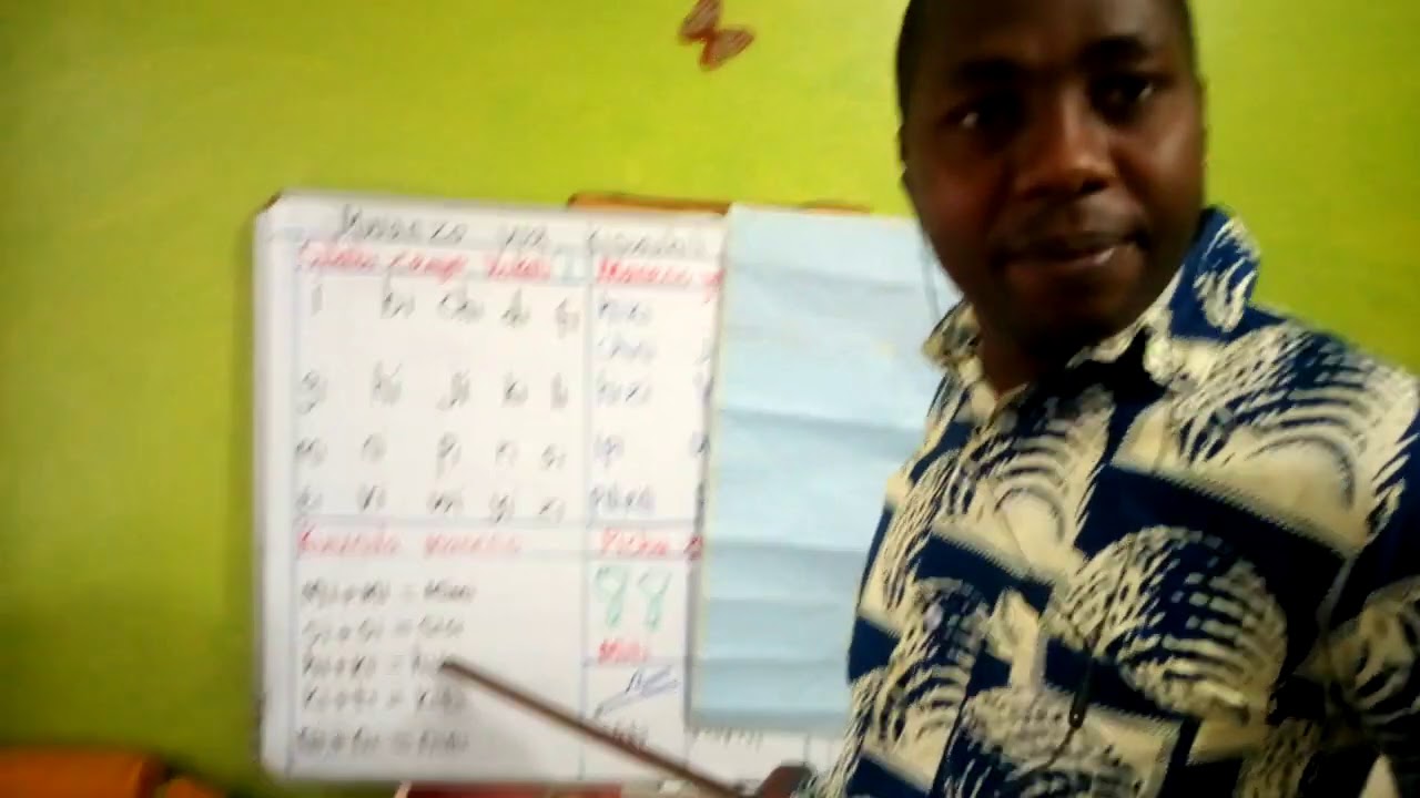 Silabi, maneno na picha za 'i'  : Mwalimu Douglas Manwa