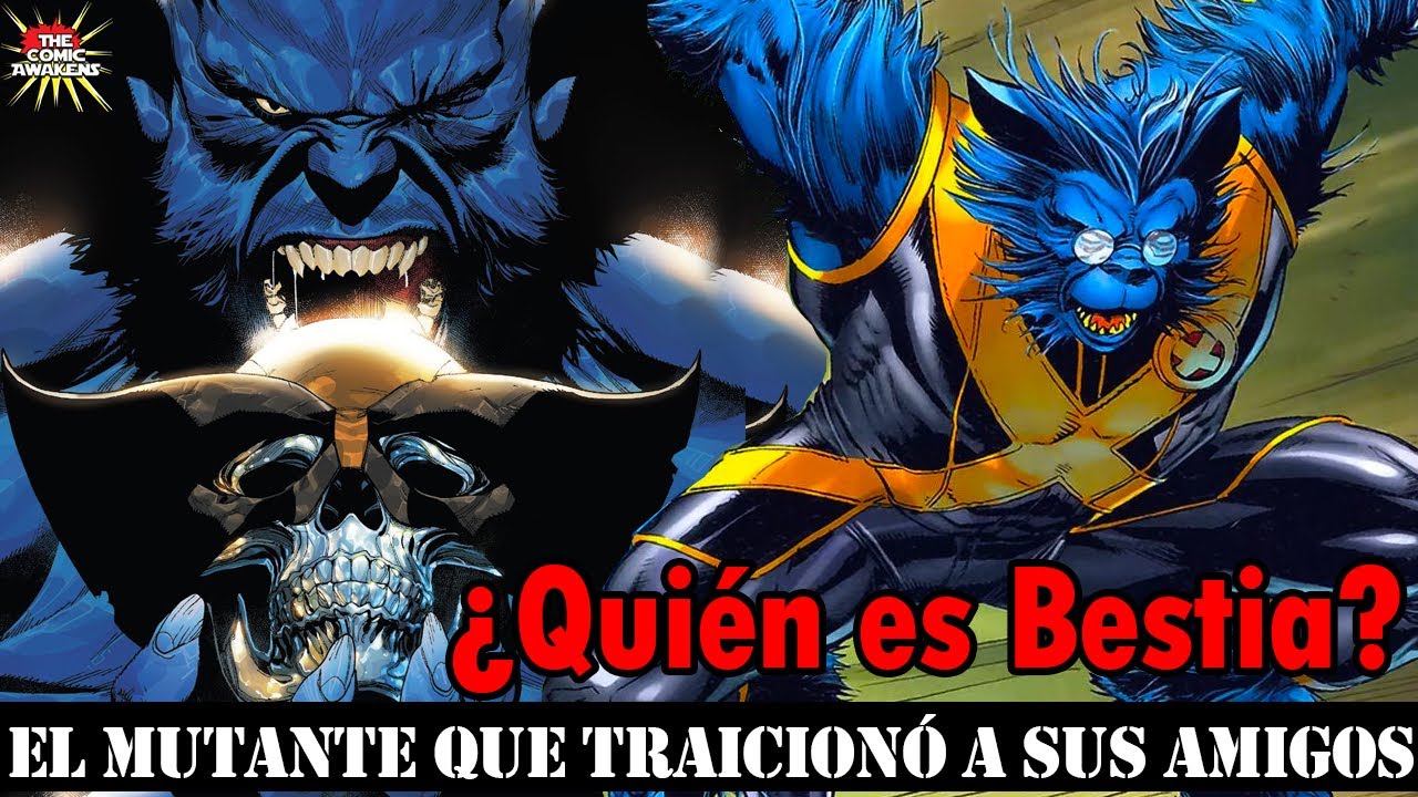 X-Men: &iquest;Qui&eacute;n es Bestia en Marvel Comics?