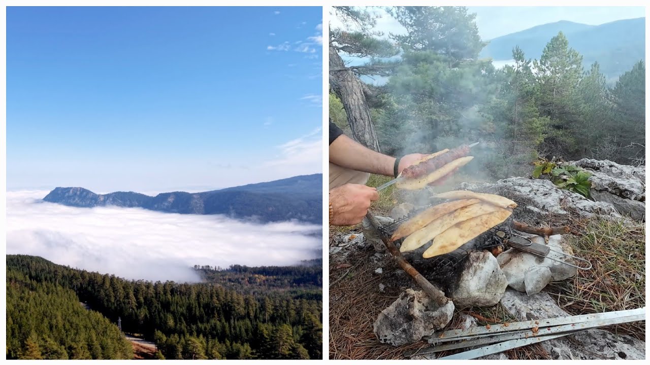 Я поднялся над туманными облаками - Я сделал Адану в лесу...