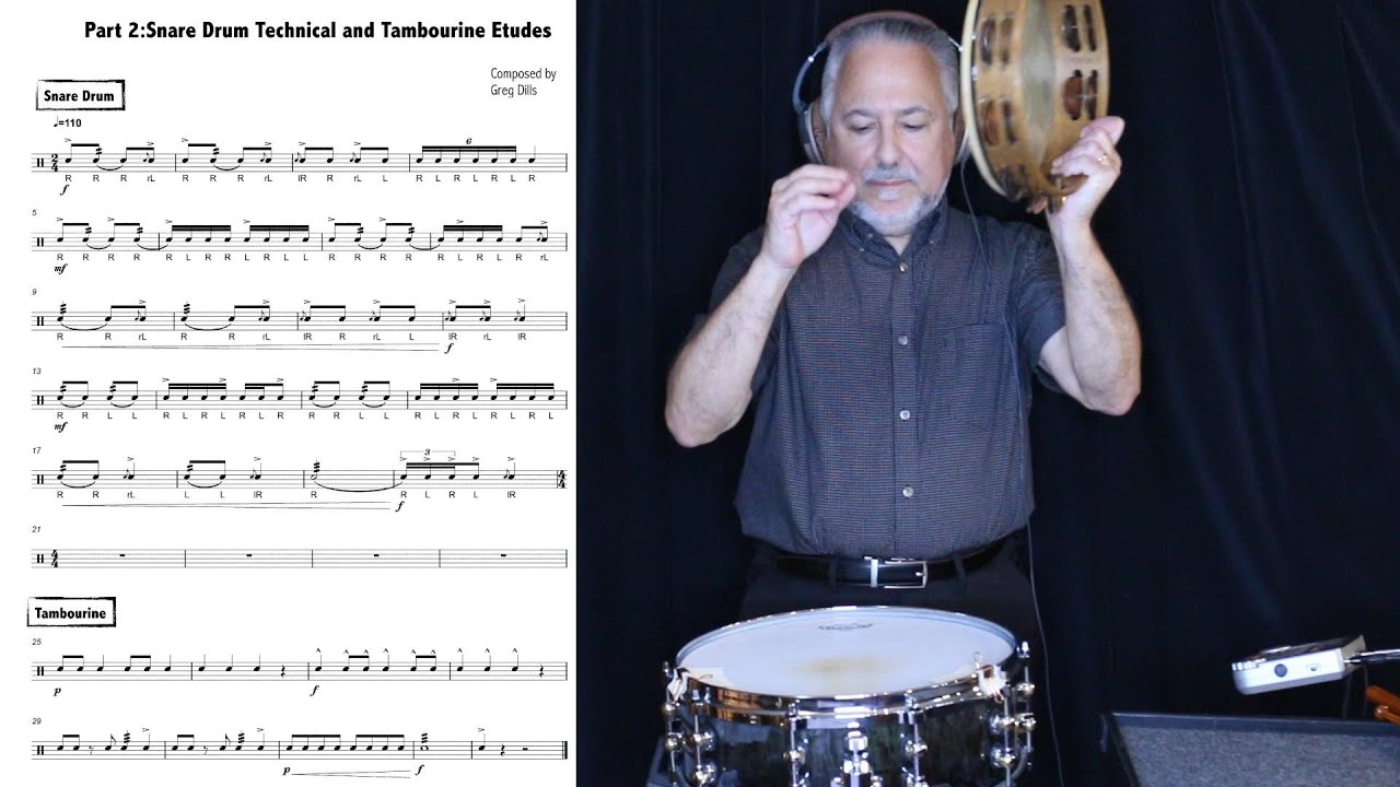 2024 NCMEA Middle School All State Snare Drum/Tambourine Solos
