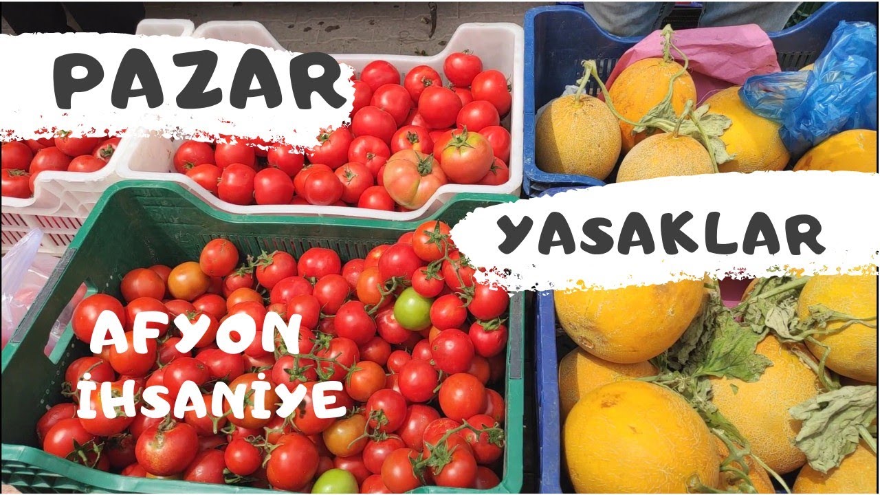 YASAKLAR - PAZAR ALIŞVERİŞİ- Afyon İhsaniye pazarı ve komşunun tavukları