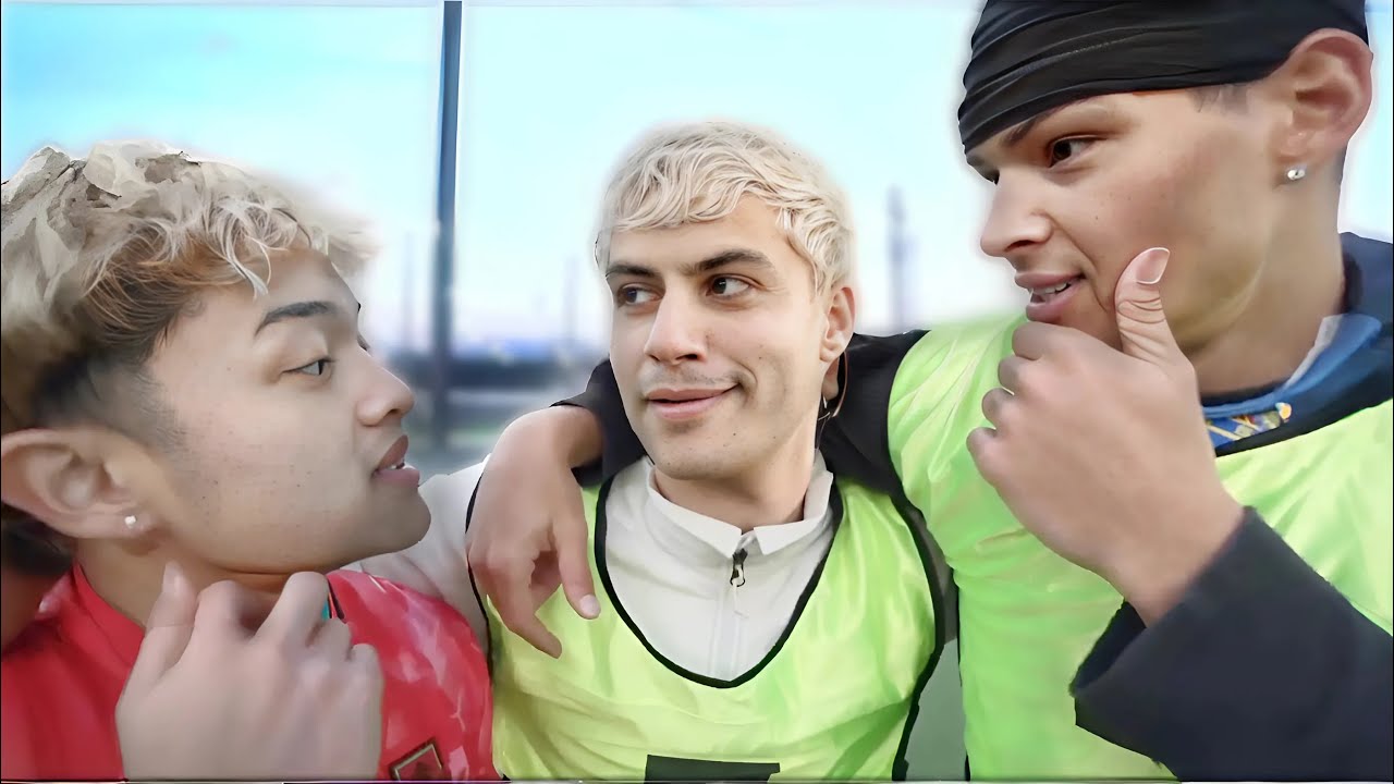 I Linked Up With Jason And Ron To Play Football In LA!