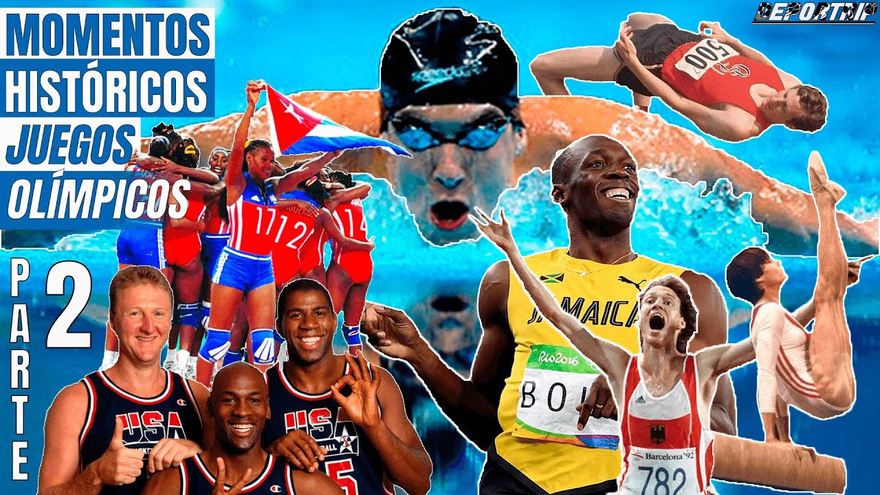 TOP 10 MOMENTOS de JUEGOS OLÍMPICOS que cambiaron la HISTORIA parte 2🥇FIGURAS LEGENDARIAS del OLIMPO