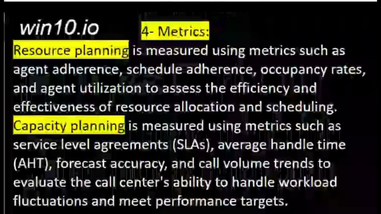 Resource Planning vs Capacity Planning in WFM | Workforce Management Explained Call Center