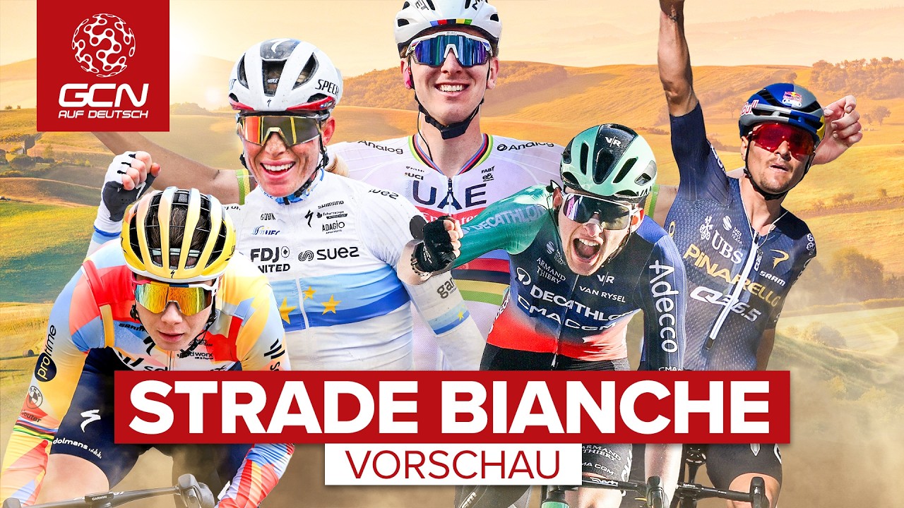Strade Bianche 2026: Alle Favoriten & die Strecken im Check