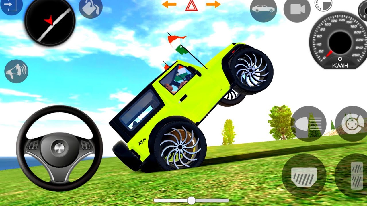 Modified Mahindra Thar Car Games: Indian Cars Gadi Wala Game Android Gameplay 2025
