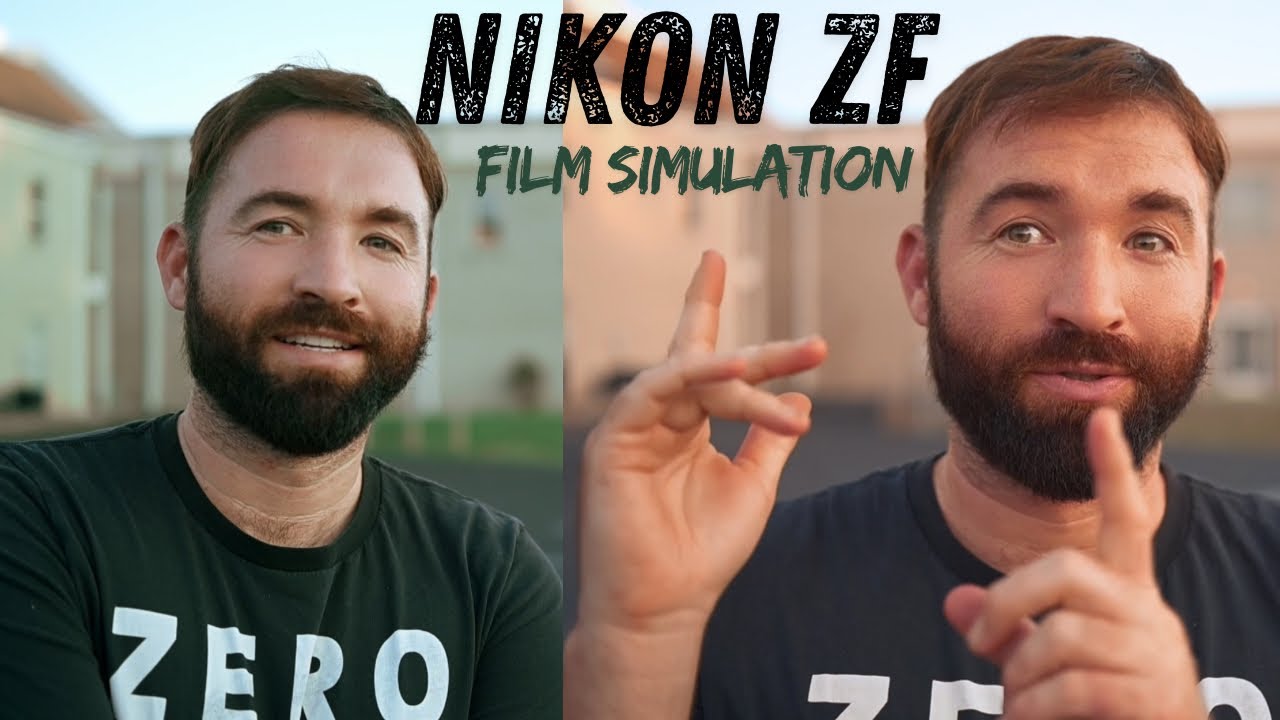 Film simulations on the Nikon ZF
