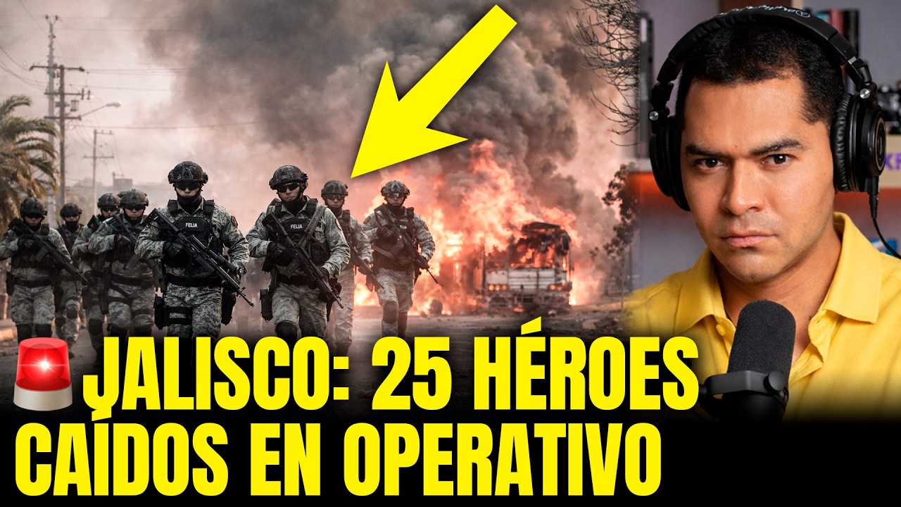 JALISCO en LLAMAS: 25 HÉROES derrotan a 30