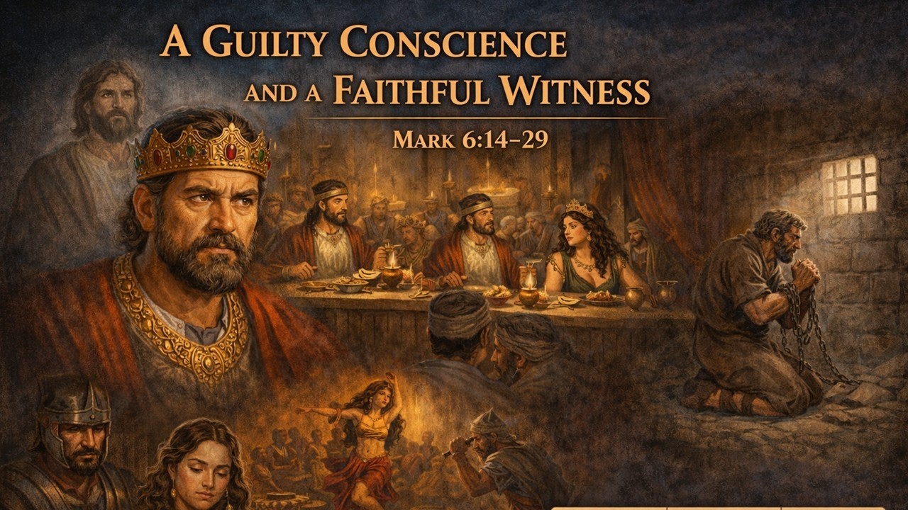 Mark 6:14–29 — “A Guilty Conscience and a Faithful Witness” | The Death of John the Baptist