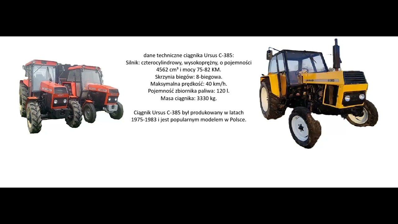 dane techniczne ursus c385