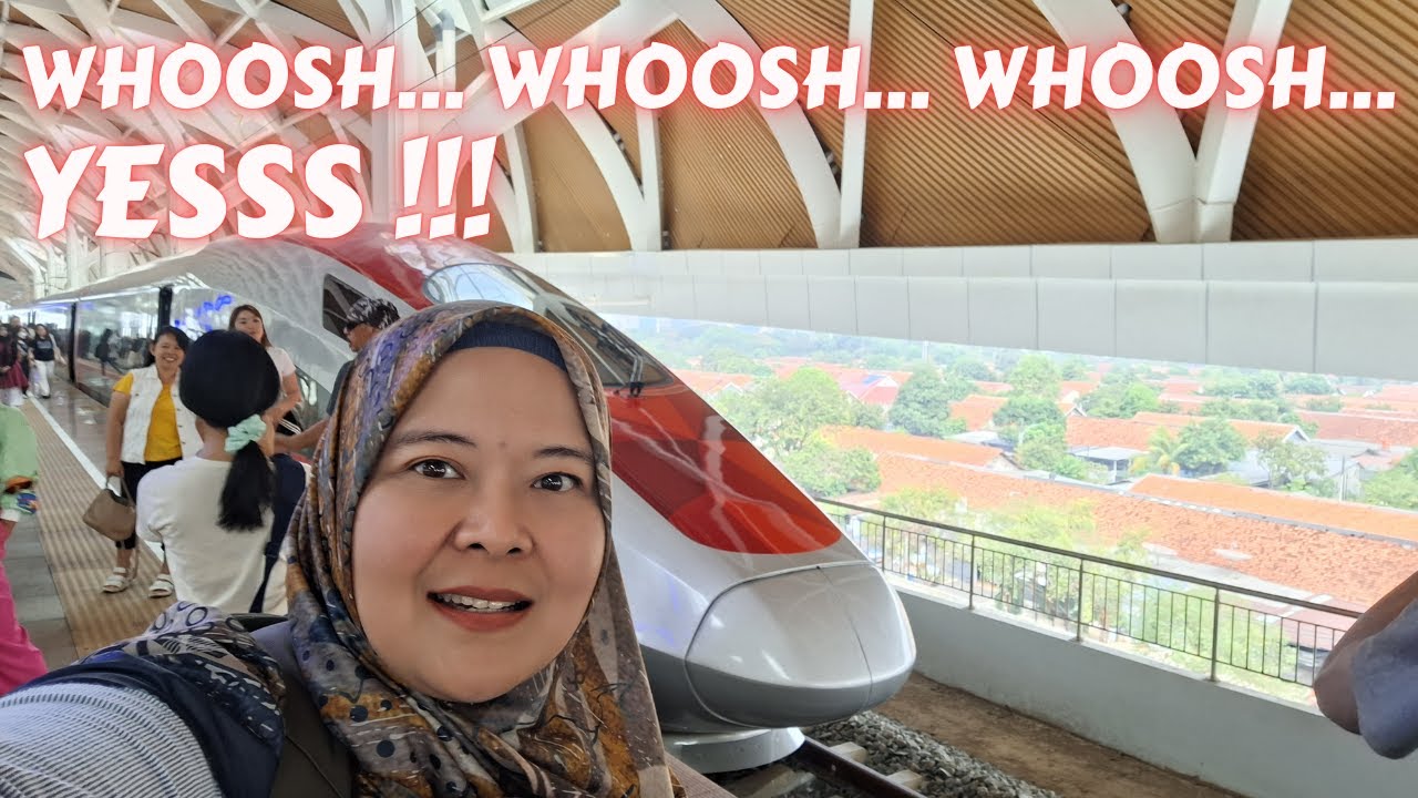 REVIEW LENGKAP CARA NAIK KCIC KERETA CEPAT INDONESIA CHINA DARI BANDUNG KE JAKARTA