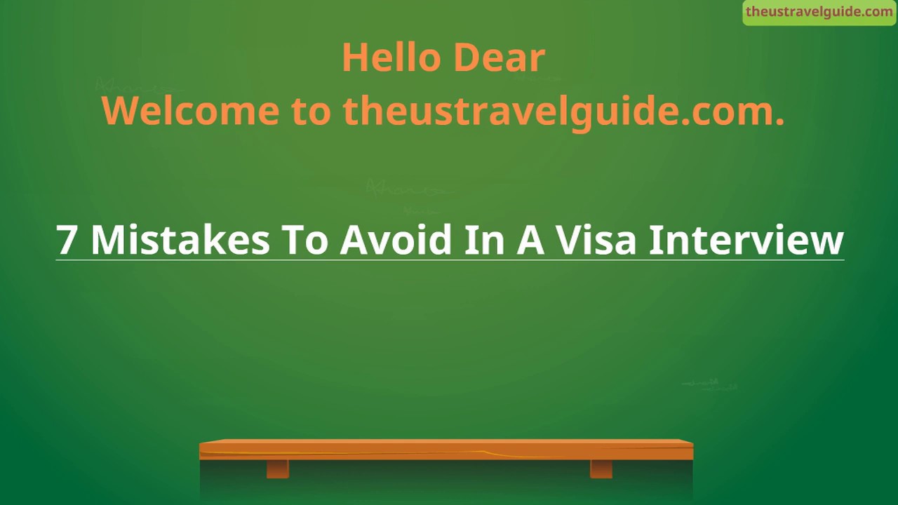 Common Mistakes in us visa interview | Interview preparation for F1 student, B1, B2, H1B, H4 L1 Visa