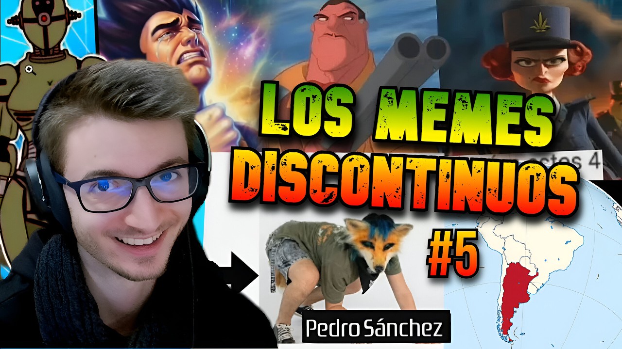 😂MEMES DISCONTINUOS #5🤣​​ | INVASIÓN THERIAN en ARGENTINA | Reaccionando a VUESTROS MEMES