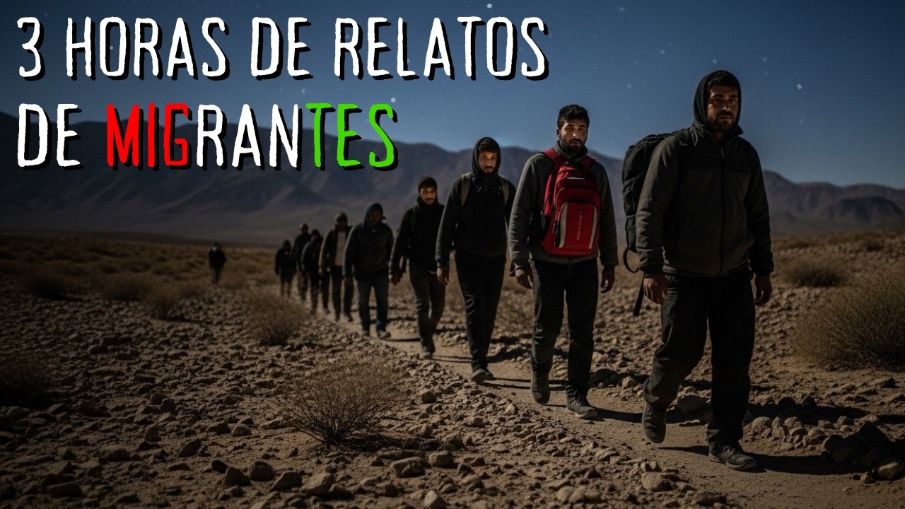 3 HORAS DE HISTORIAS DE TERROR DE MIGRANTES MEXICANOS - RELATOS DE TERROR