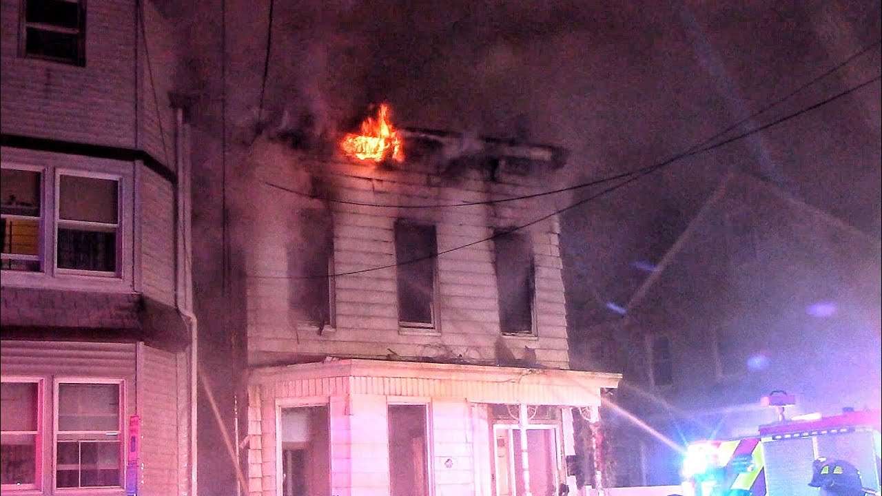 Paterson Fire Department 3rd Alarm Fire Manchester Ave 4-25-20