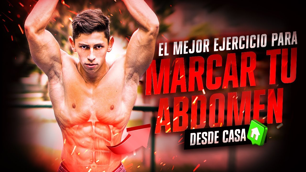 EL MEJOR EJERCICIO PARA MARCAR TU ABDOMEN EN CASA (CALISTENIA) / ABS DE ACERO 🔥