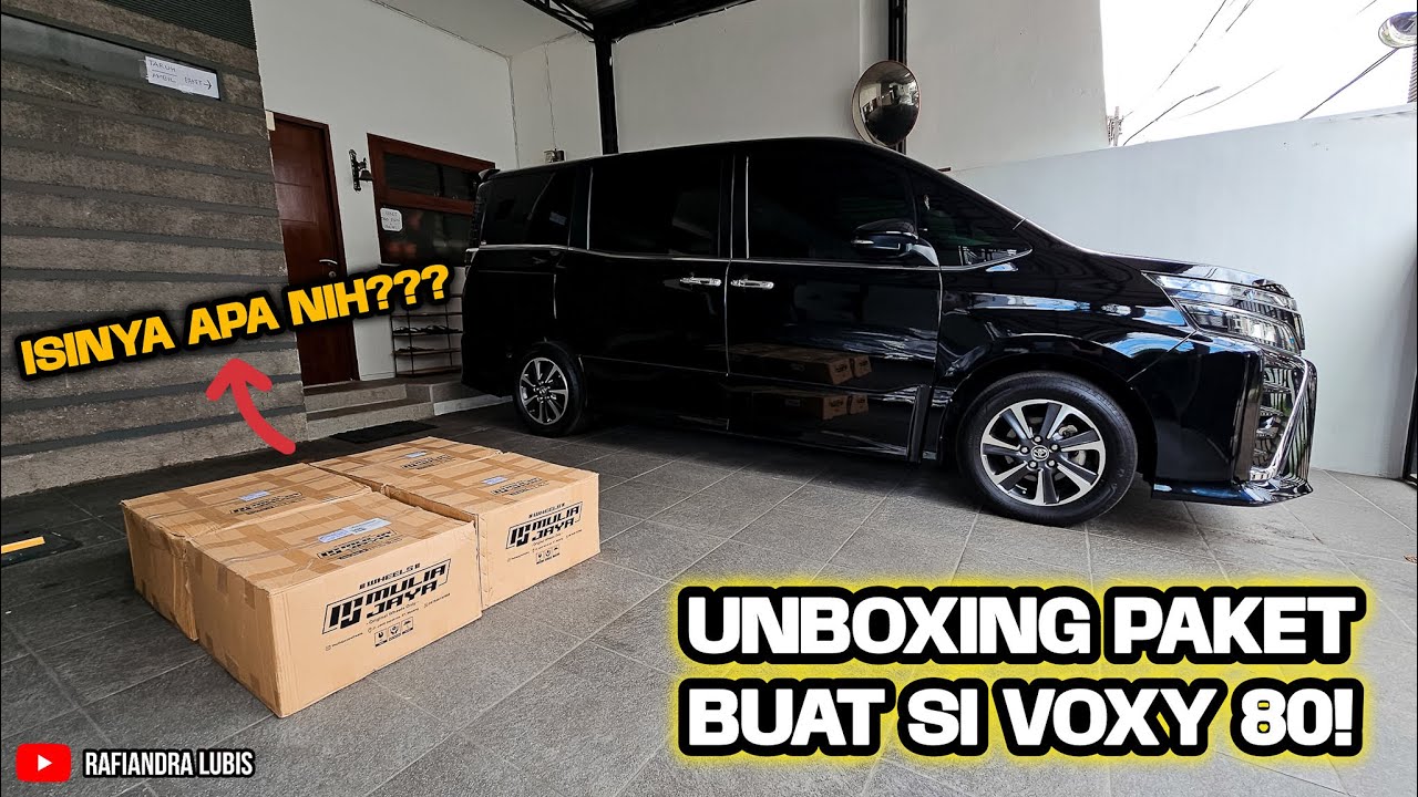 MODIFIKASI TOYOTA VOXY 80 PART 1 - BELI VELG RARE DAN SINGLE TUNER TOM'S TN06.