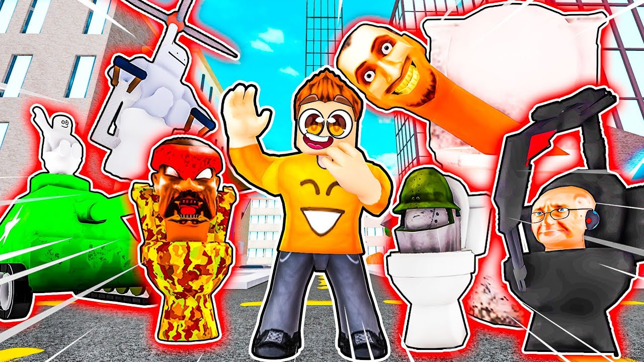 ZNALAZŁEM NOWE POSTACIE SKIBIDI TOILET w Roblox!