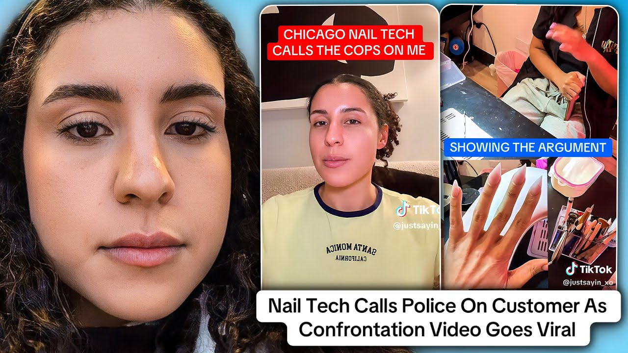 Customer Calls Out Nail Tech After Police Are Called & Service Goes Wrong